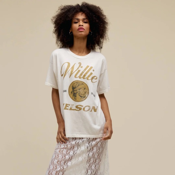 DAYDREAMER Willie Nelson American Original Merch Tee - Picture 3 of 5